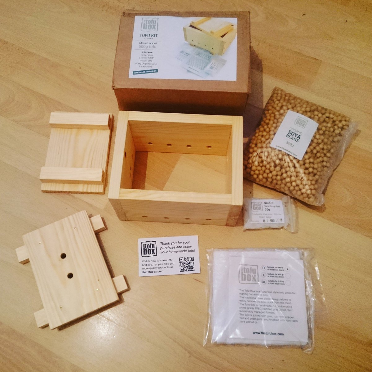 anthonywood58's tweet photo. Seriously loving this #tofu #starterkit from @TheTofuBox very well made and the instructions produce perfect tofu.

#homemadefood #homemade https://t.co/mBFnsuoppy