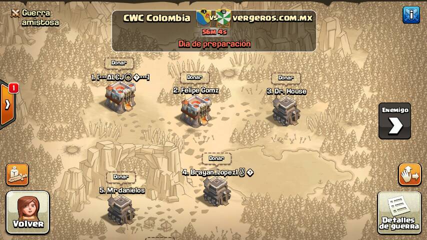 Comenzamos con la práctica para ir afinando el equipo!!