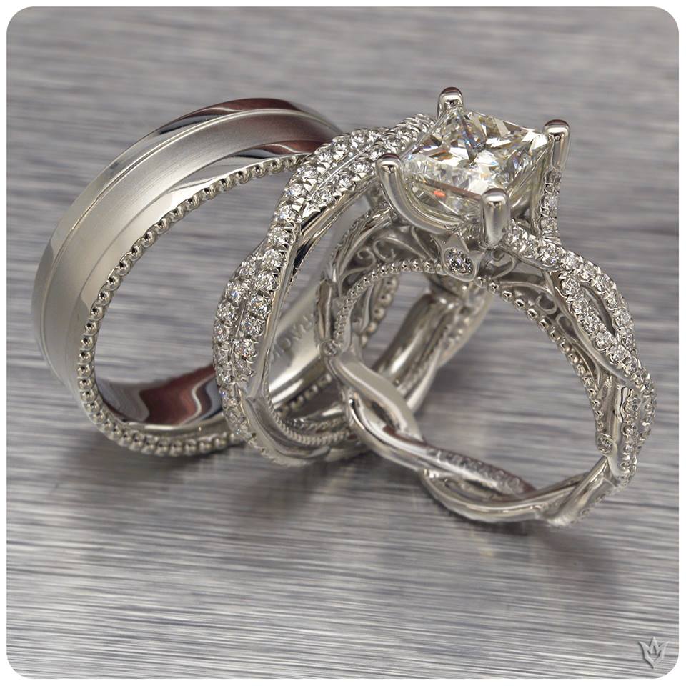 DistinctiveDia's tweet photo. Refined expression of time, tradition, and unity. #Verragio #DistinctiveDiamonds https://t.co/QYBj9tMUUf