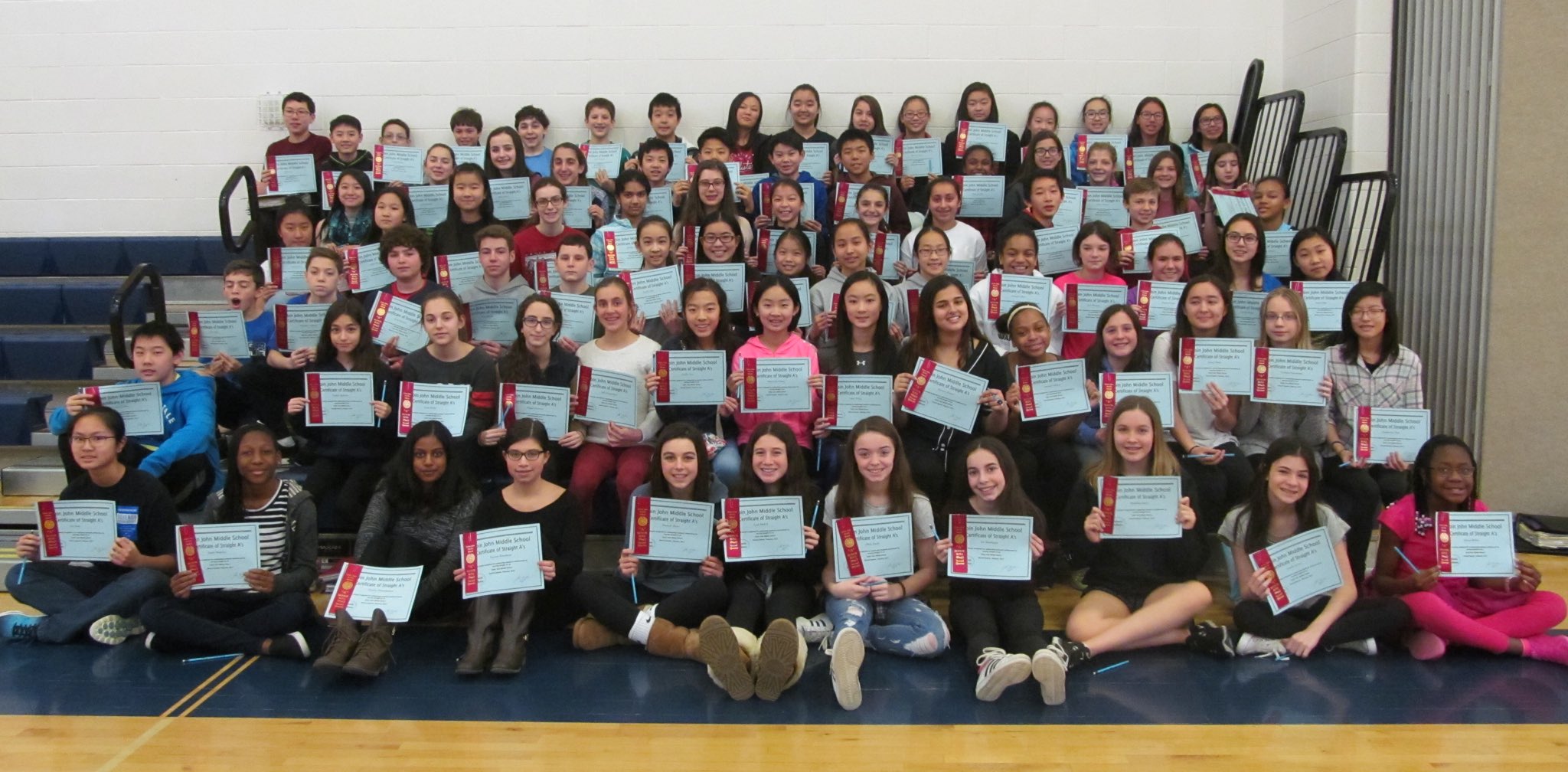 Cabin John Ms On Twitter 7th Grade Straight A S Honor Roll