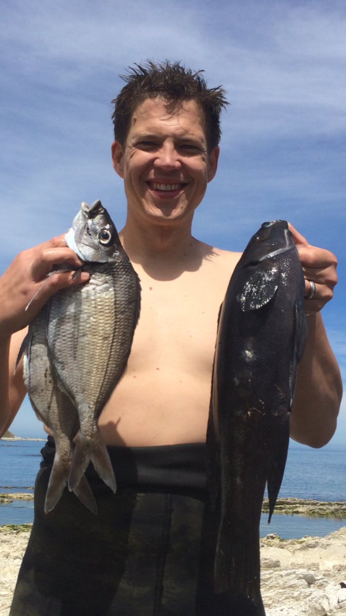 2nd place at the Dive Kaikoura Big 5 spearo comp - nice one Steve, and <a href="/Alistairling/">Alistair Ling</a> for organising 🍻