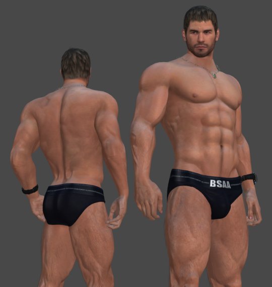 🇺 🇸 na Twitterze: "Chris Redfield underwear like to look BSAA #Resid...