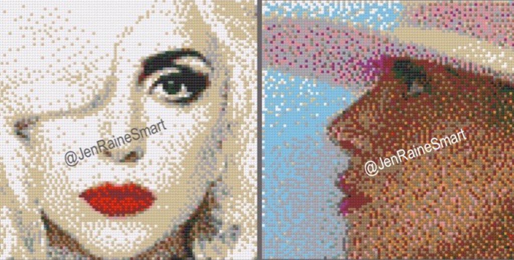 JenRaineSmart's tweet photo. Love is:
Sharing Lego Art
@BTWFoundation @ladygaga 
#lovein3words #LegoGaga #JenRaineSmart  #OnceUponABrick https://t.co/tqyrKaN12V
