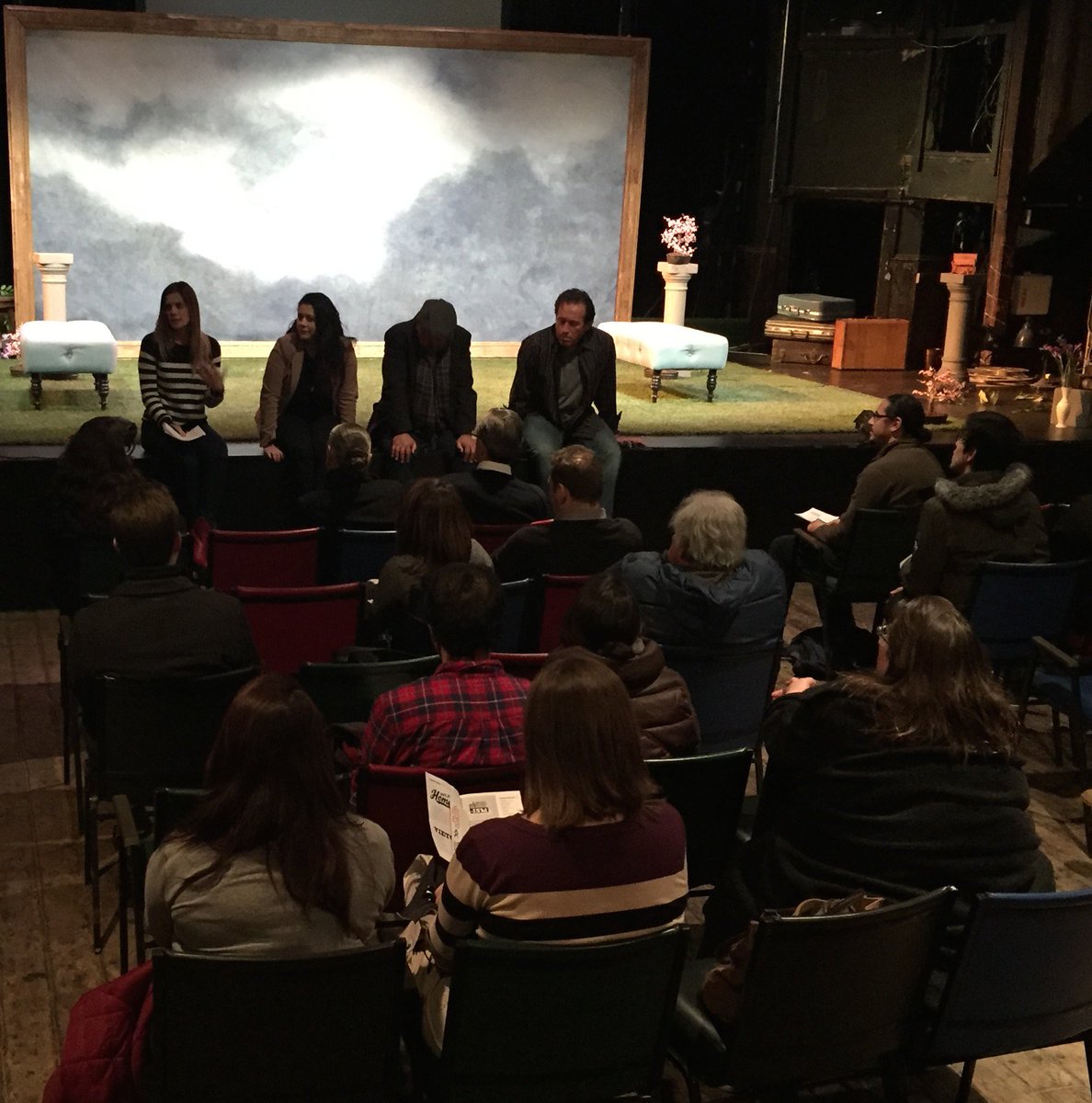 mixed_blood's tweet photo. LatinoAdvisoryCouncil talks MB's past Latino works & current shows #corazonMBT & #safeMBT. Thanks @rose_lindsay, Carolina, Rodolfo & Raúl! https://t.co/5q9DmRwtny