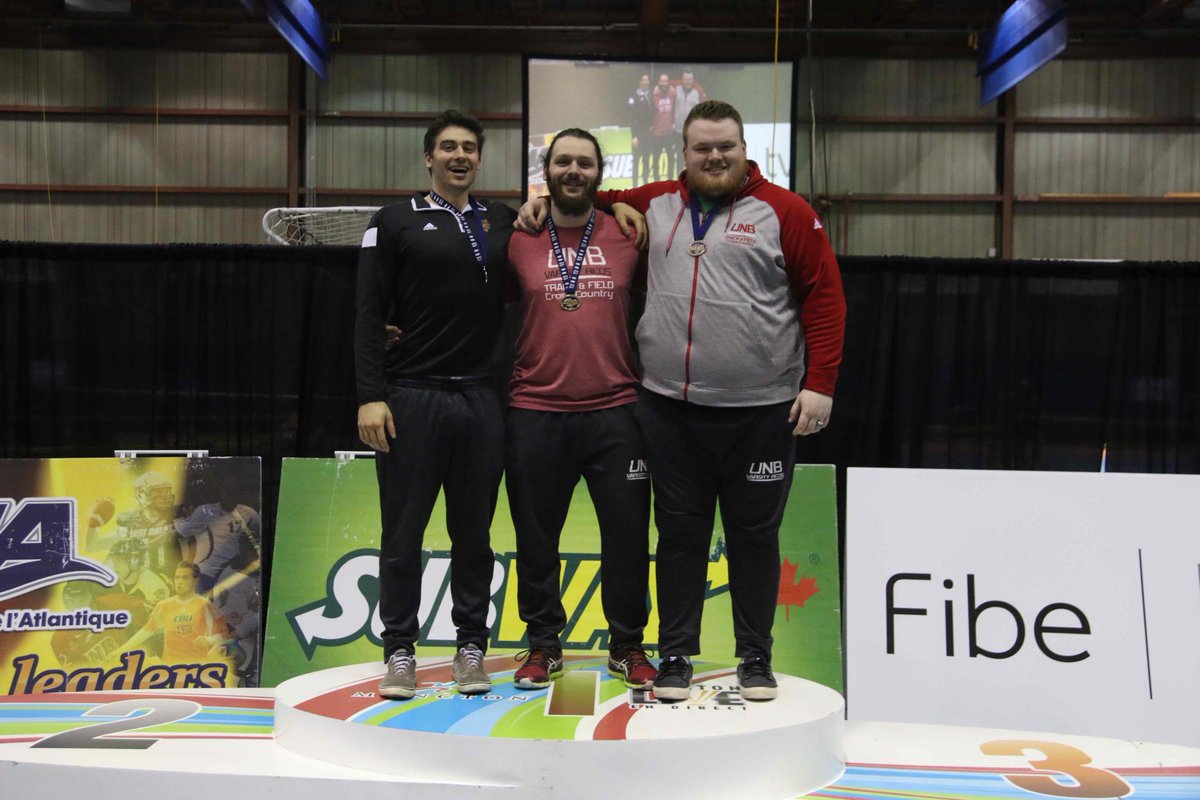 MT&amp;F: Gionet wins gold with record put at @SUBWAYCanada <a href="/AUS_SUA/">Atlantic University Sport</a> Championships. vreds.ca/sports/mtrack/…  #IamVRed