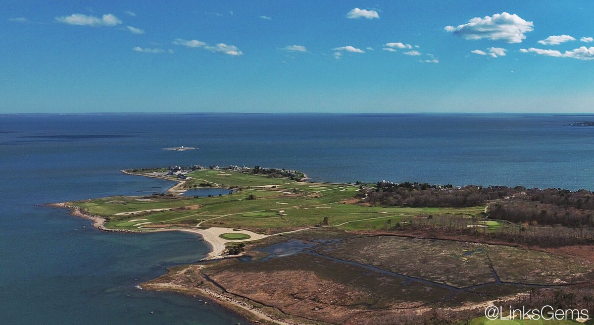 LinksGems's tweet photo. The warm February weather has me thinking of spring, and spring has me thinking of Kittansett Club, especially the all-world par-3 3rd hole. https://t.co/jyvTUpS0bk