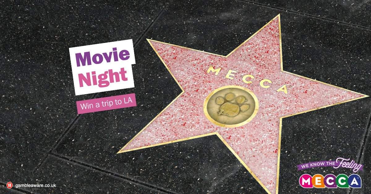 MeccaHamilton's tweet photo. Movie Night 🎬 Saturday eve 25th Feb
All your bingo for £10* and a Free National draw to Win holiday for 2 at Beverly Hills🌞 https://t.co/nnqoKDX08O