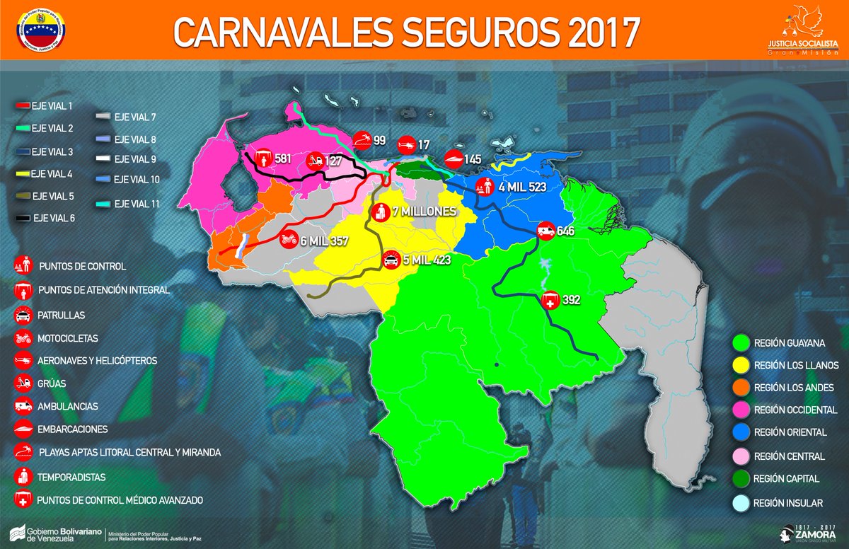 NestorLReverol's tweet image. #Infografía | Conoce todos los detalles el despliegue de estos #CarnavalesDePaz ⏩