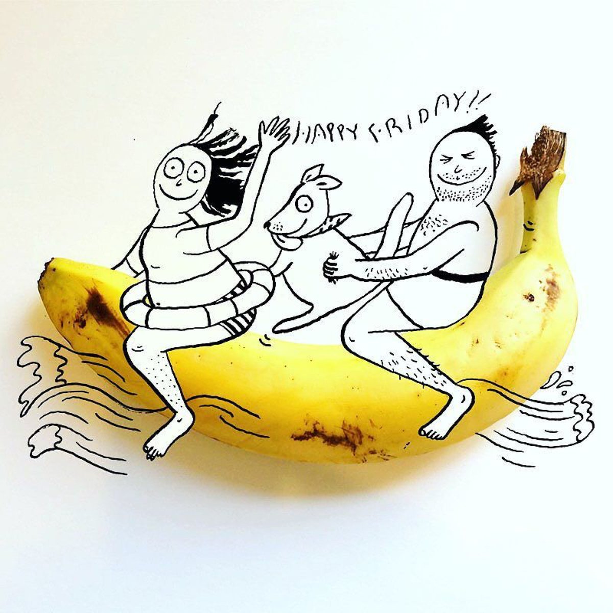 pirastanyc's tweet photo. Happy Friday!! Courtesy of our ever innovative illustrator Hyesu Lee - Illustrator 😆 https://t.co/sHUxuKHT08