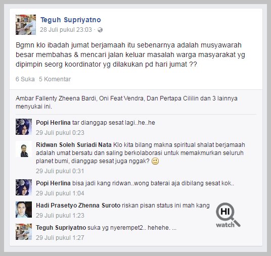 Fans DZA: Sholat Jumat adalah Musyawarah Besar di Hari Jumat hikmatulimanwatch.org/2017/02/25/fan…