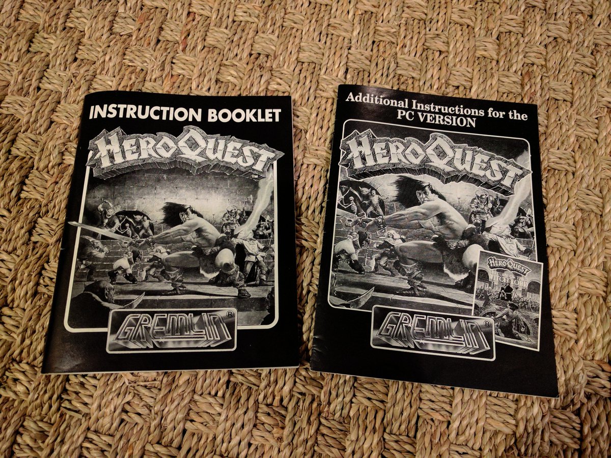dancingcrab's tweet photo. Today's #bigboxaday is an exciting new addition that I've been trying to acquire for ages: an IBM big box HEROQUEST! 🗡️🔥👑@bbpcgc #DOSgaming https://t.co/CTn0kn0P4t