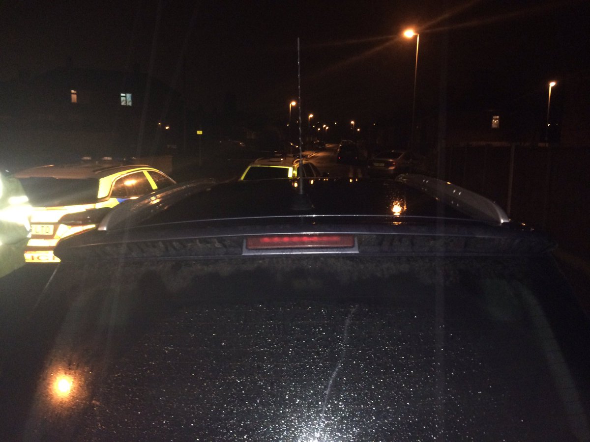 Spec_CRO's tweet photo. Good start, arrested the driver of this vehicle for failing to provide #FatalFour also seized for no insurance... https://t.co/MsooiCFLH9