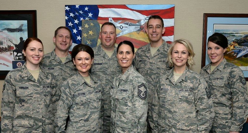 ND_Air_Guard's tweet photo. Happy Friday from the ND Air Guard Recruiting and Retention Team! Contact us for info on how to become a "Happy Hooligan"!  701-451-2238 https://t.co/ghdIv5mNZJ