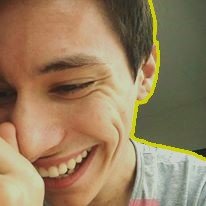 FansGeffroy's tweet photo. super pixeliado JAJAJA, pero 1er "edit" https://t.co/wWKmhSLzzI