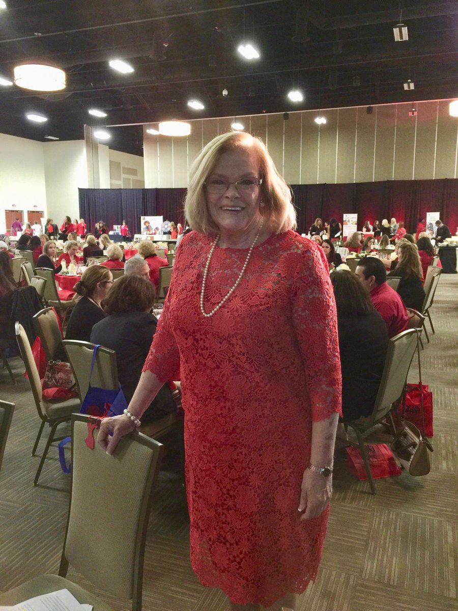 VirginiaRCCD's tweet photo. Outstanding work by Virginia as co-chair of this year's #IEGoRed for Women campaign against heart disease. Terrific event this week! https://t.co/vnZq5zDW4m