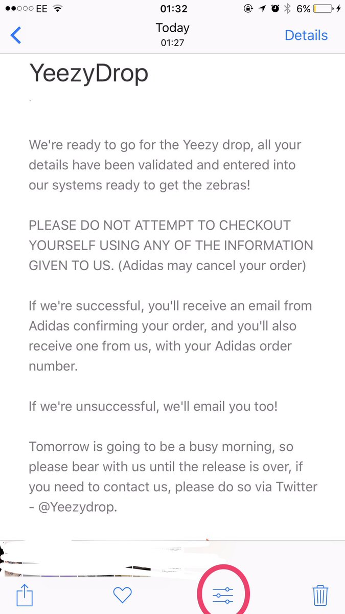 YeezySuccess's tweet photo. ⚠️ Make sure you remove any order numbers and personal details ⚠️

You can use mark-up with iOS, follow our guide https://t.co/T2QXHv5JOU