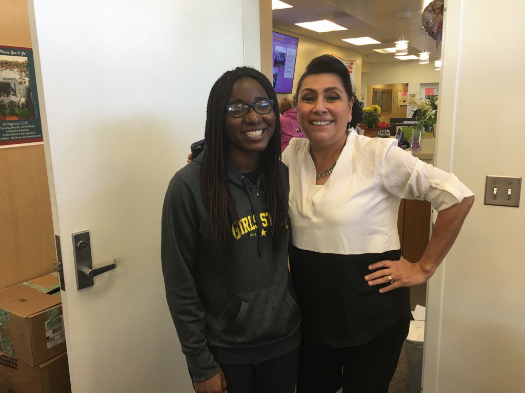 Proud of NHS senior Promise Agbo!   She's been accepted into Columbia!!!!  Way to go!  Hard work pays off!!! 💜