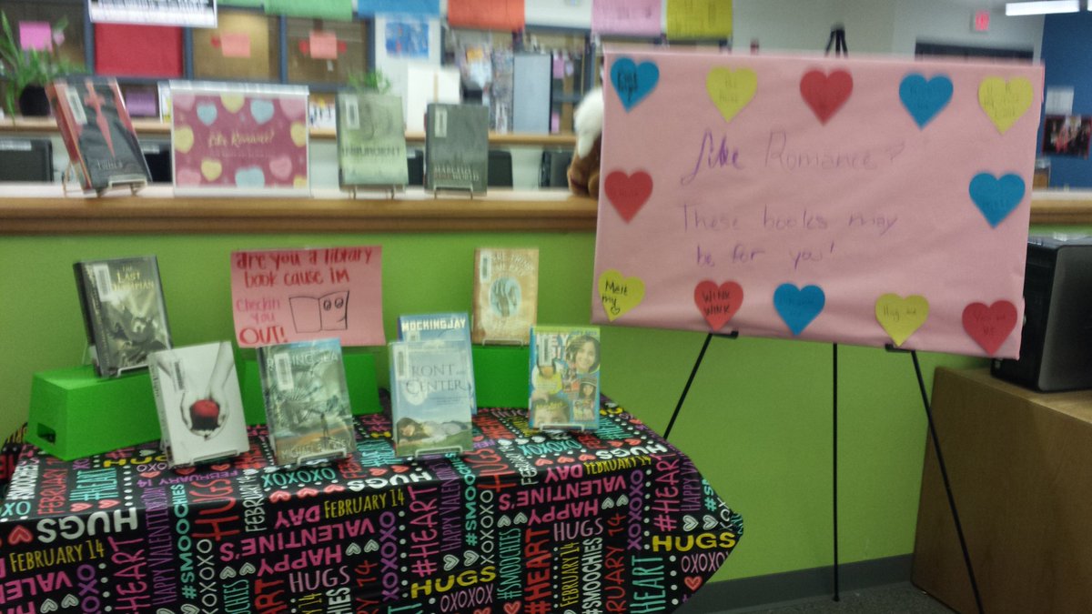 claudettedie's tweet photo. Our February Library #lmsmedia @theleestownway #studentcenteredlibrary #makerspace https://t.co/iycvkKAn9b