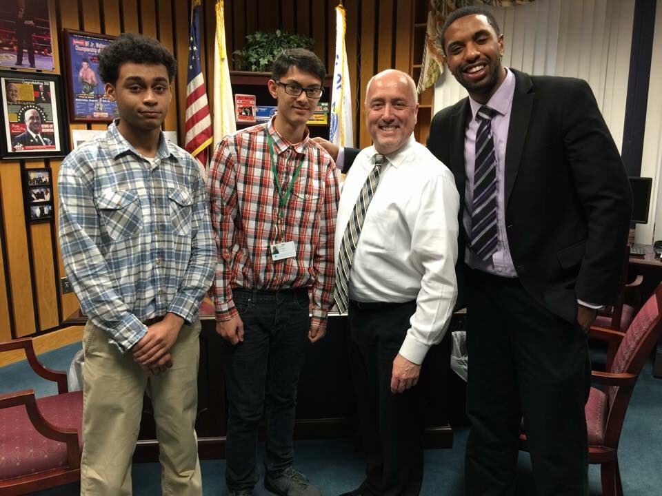 Lashon_YB's tweet photo. @oppnation #oppweek proudest moment: bringing young people to meet the mayor of Brockton https://t.co/1igFjMEUUS