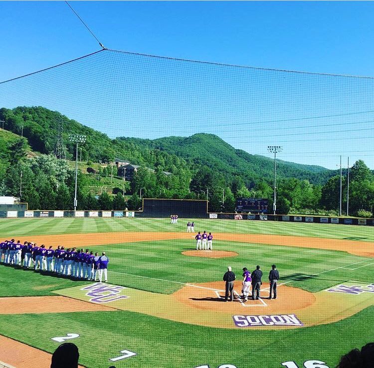 CoachCarlton's tweet photo. Congrats to @WCUCatamountBSB on their 8-0 Win today over Marshall! Beautiful Day in The #WHEE for some ⚾️⚾️ #GETSOME 🐆🐾 https://t.co/ToqRtdz9k3