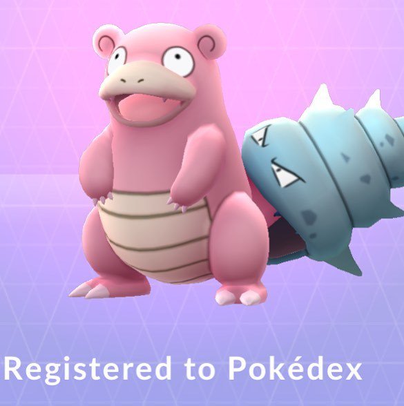Thisfunktional's tweet photo. #Thisfunktional #CatchOfTheDay: Rather the #EvolutionOfTheDay, #Slowppke into #Slowbro after finally getting enough… https://t.co/8QEV8yD83l