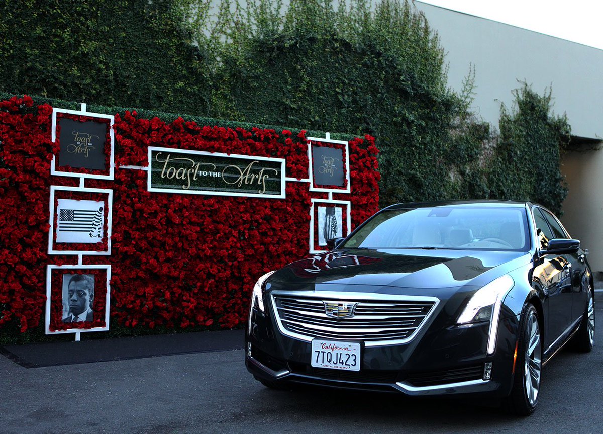 Cadillac's tweet image. We're continuing our #Oscars celebrations this evening in LA with a Toast to the Arts, hosted by @common. #CT6