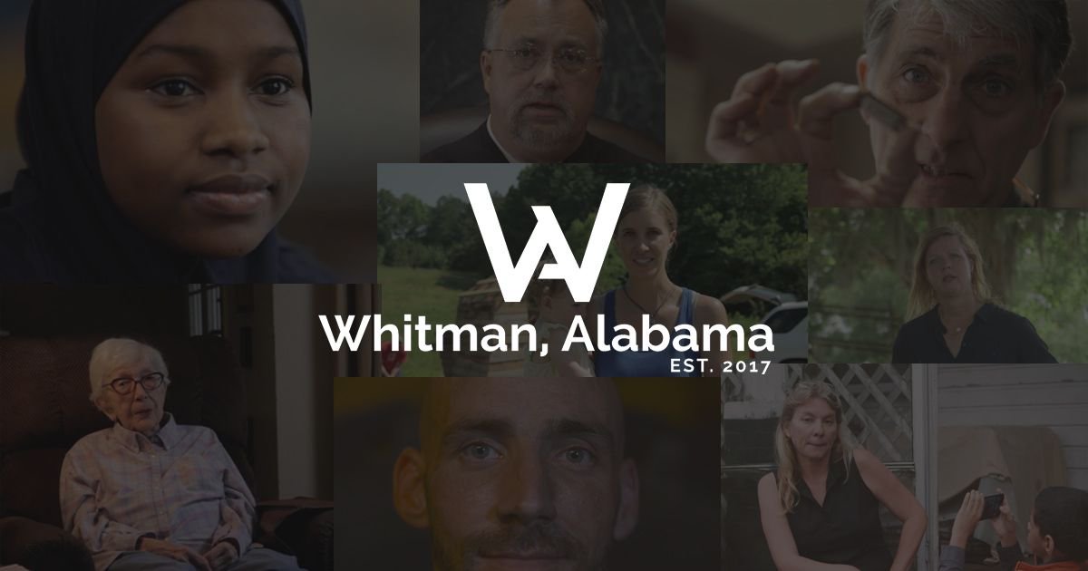 Kghia's tweet photo. Whitman, Alabama | Song of Myself Video Project https://t.co/NQoXLxG1sI https://t.co/ozohed71ve