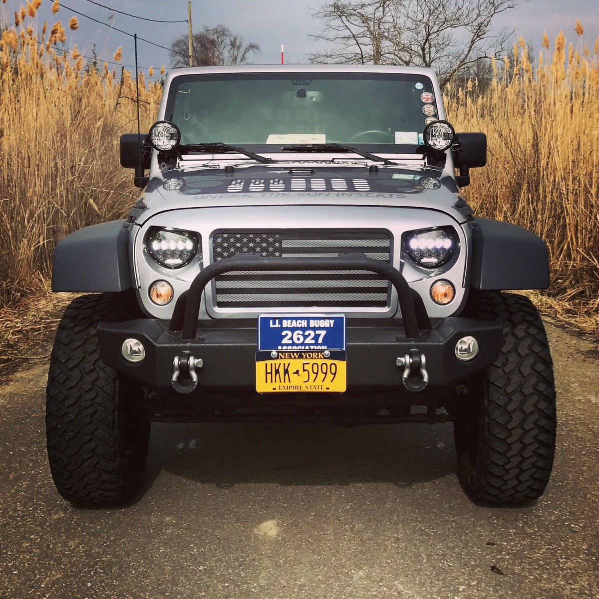 undersuninserts's tweet photo. Blackout grille insert in a Spartan grille! #jeep #grilleinserts #jeeps #Wranglers #JK #4x4 #offroad https://t.co/P63bImXZgv