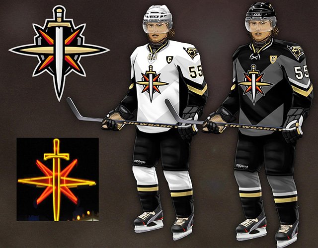 #LasVegas Golden Knight Gear Giveaway!!!
#Like #Follow &amp; #RT to win BOTH home &amp; away jersey's