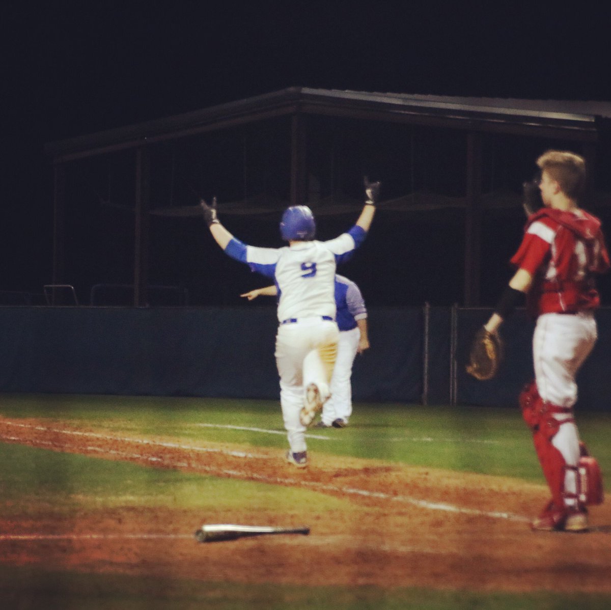 Bartow Sports Digest (@bartowsports) on Twitter photo .<a href="/CassBaseball/">Cass High Baseball</a> 's Austin Baker celebrates his walk-off single to score Ethan Smith in a wild 12-11 win over Rome tonight. <a href="/ColonelTV/">#GoColonels</a> .<a href="/CassBaseball/">Cass High Baseball</a> 's Austin Baker celebrates his walk-off single to score Ethan Smith in a wild 12-11 win over Rome tonight. <a href="/ColonelTV/">#GoColonels</a>