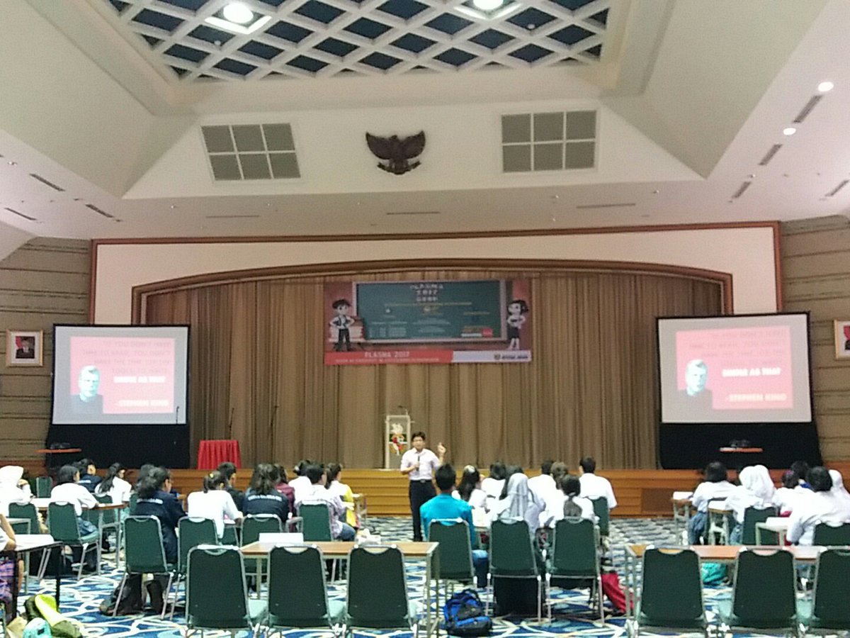 PlasmaUPM's tweet photo. Sesi I: Critical thinking

#PLASMA2017
#BOOK https://t.co/jmgyA8EfnH