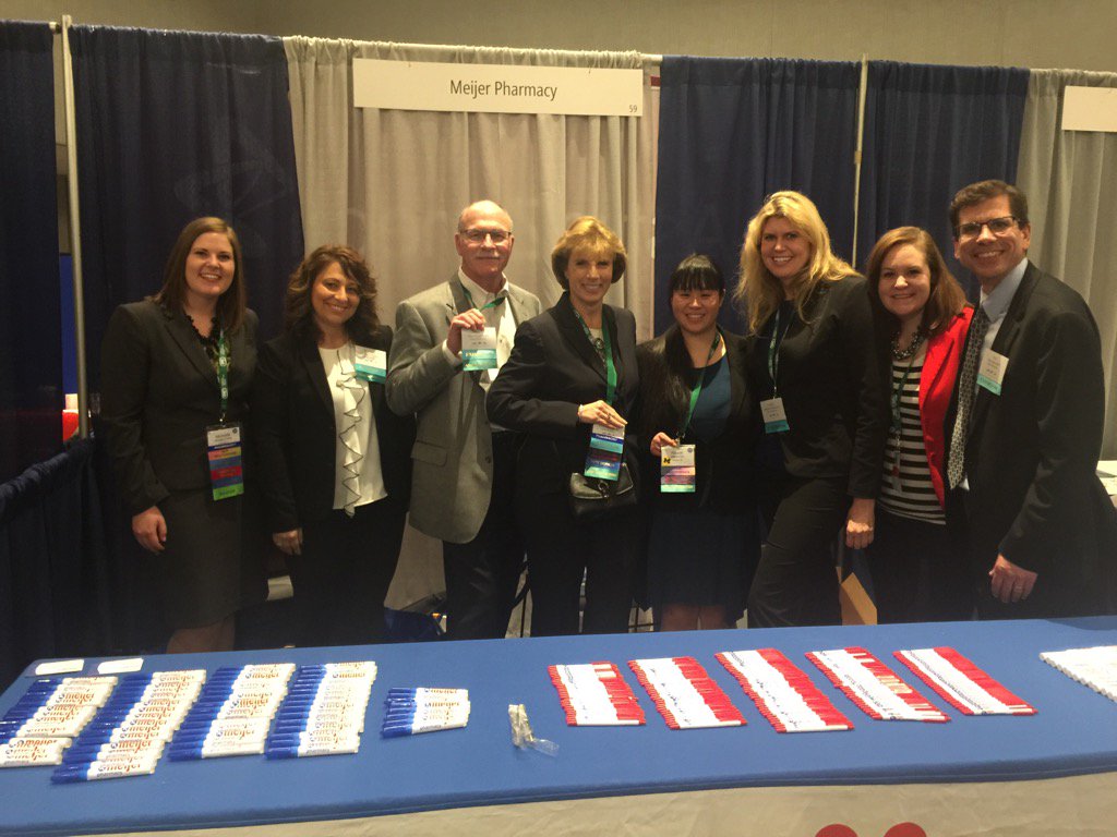 andymaddigan's tweet photo. Proud @Meijer team shows off new @achc #accreditation ribbons! #MPAace #specialtypharmacy https://t.co/88jiZhsNca