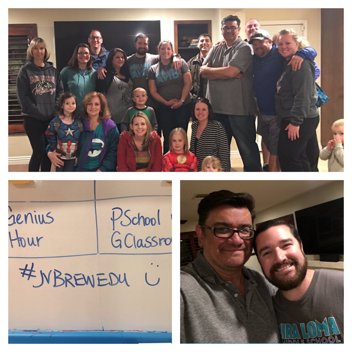 joseramirezedu's tweet photo. Another successful gathering!  Great time Collaborating at our mini- EdCamp.
 #JVBrewEdu @IEBrewEDU https://t.co/7E65UwqE6u