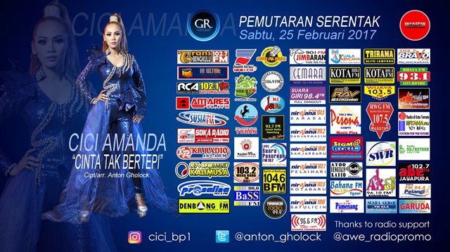 #np @cici_bp1 - Cinta Tak Bertepi #PemutaranPerdana #DangdutOke