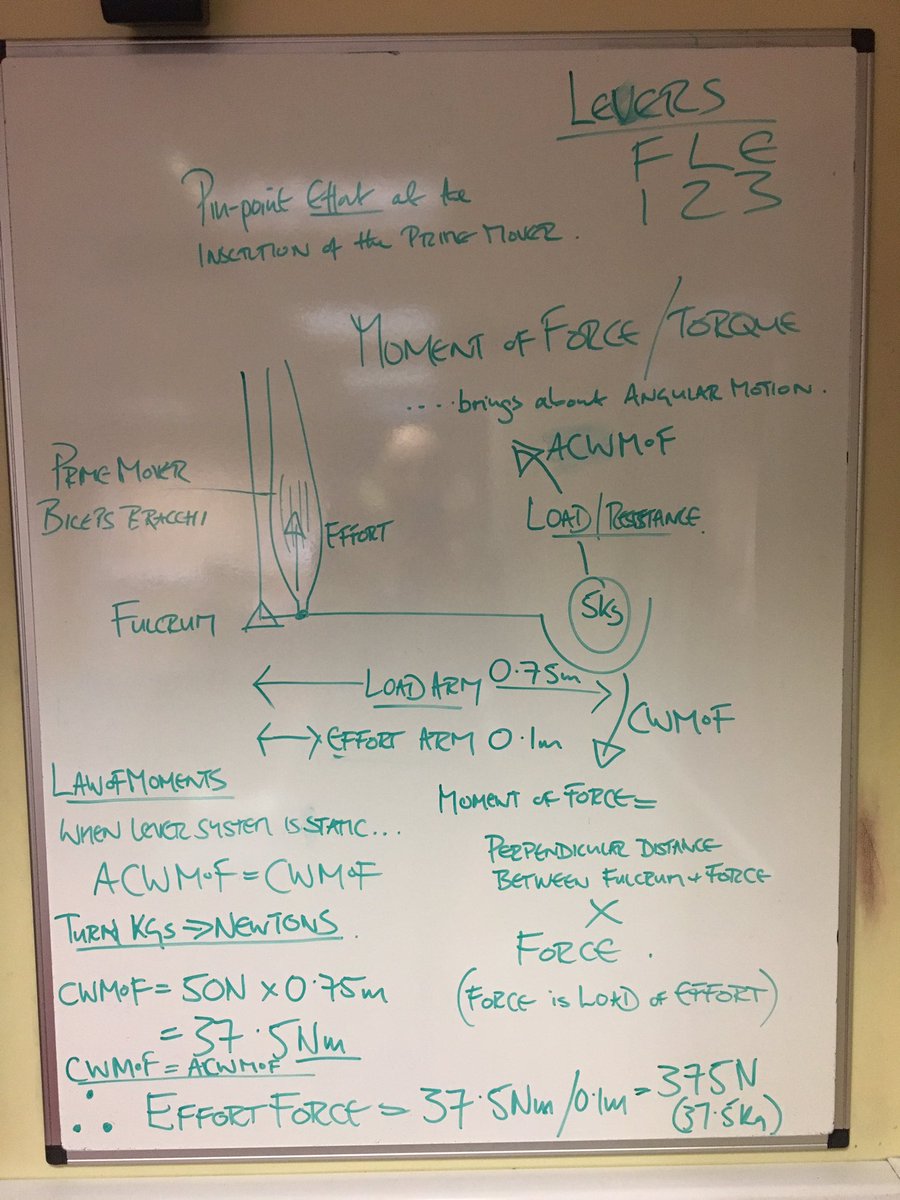 This morning's lesson in a nutshell