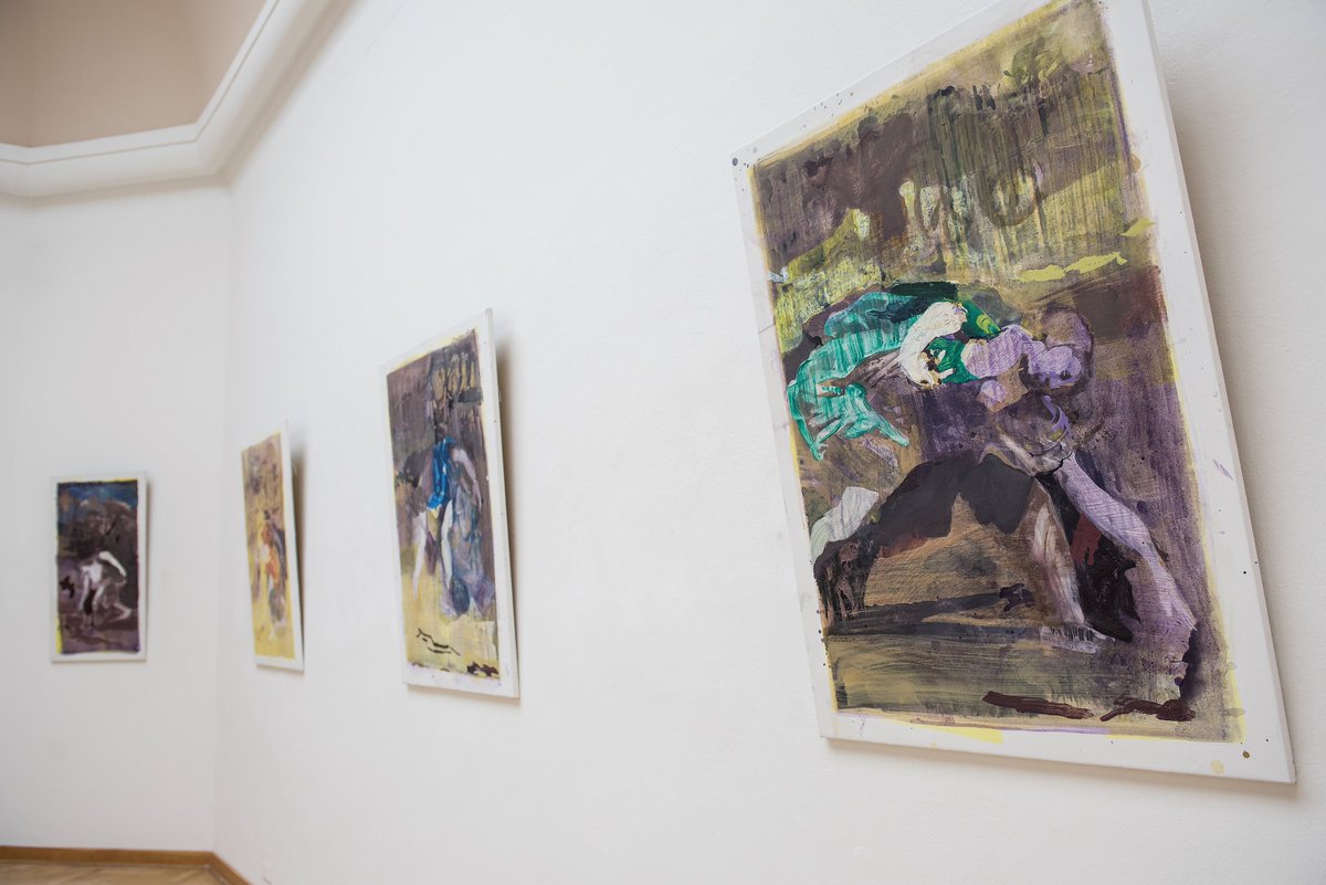 Wir können ja auch ernsthaft: Führung zu Werken von Maki Na Kamura, So 11.15 Uhr, bit.ly/2jFTQrA Eintritt + 5 Euro.