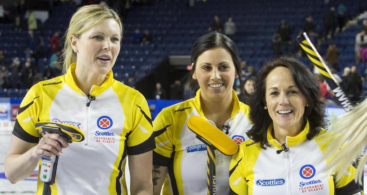 CurlingCanada's tweet photo. One win away from #STOH2017 gold! Manitoba’s @team_englot wins Page 1-2 game. Here’s our story: https://t.co/U7pwnTZxIi #curling https://t.co/0lXbwtxtYX