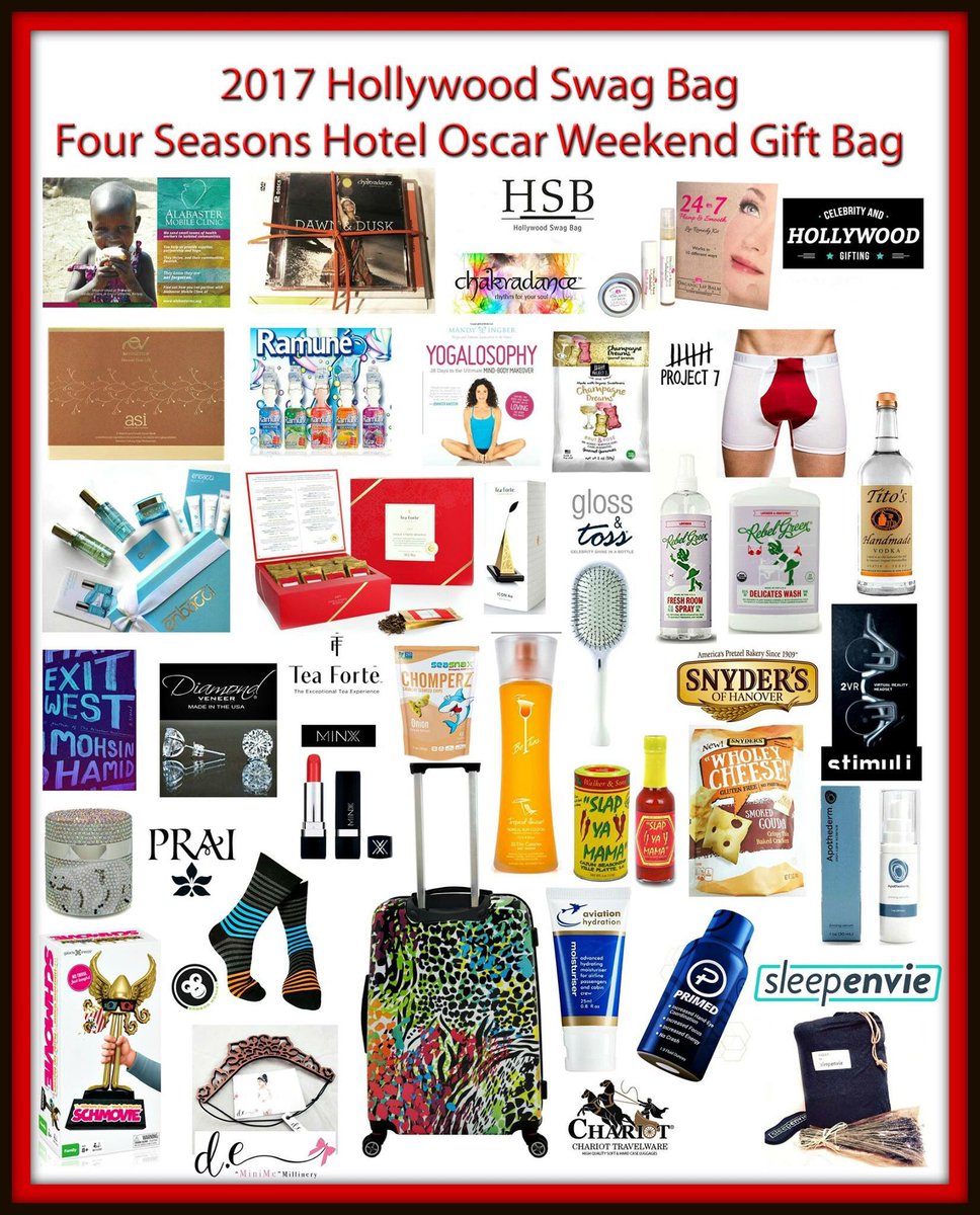 SwagGivesBack's tweet photo. Gift bags are on the way to #FourSeasonsHotel #Talent #Nominees we hope they enjoy their luxurious hotel swag. https://t.co/U61lb5UGKY