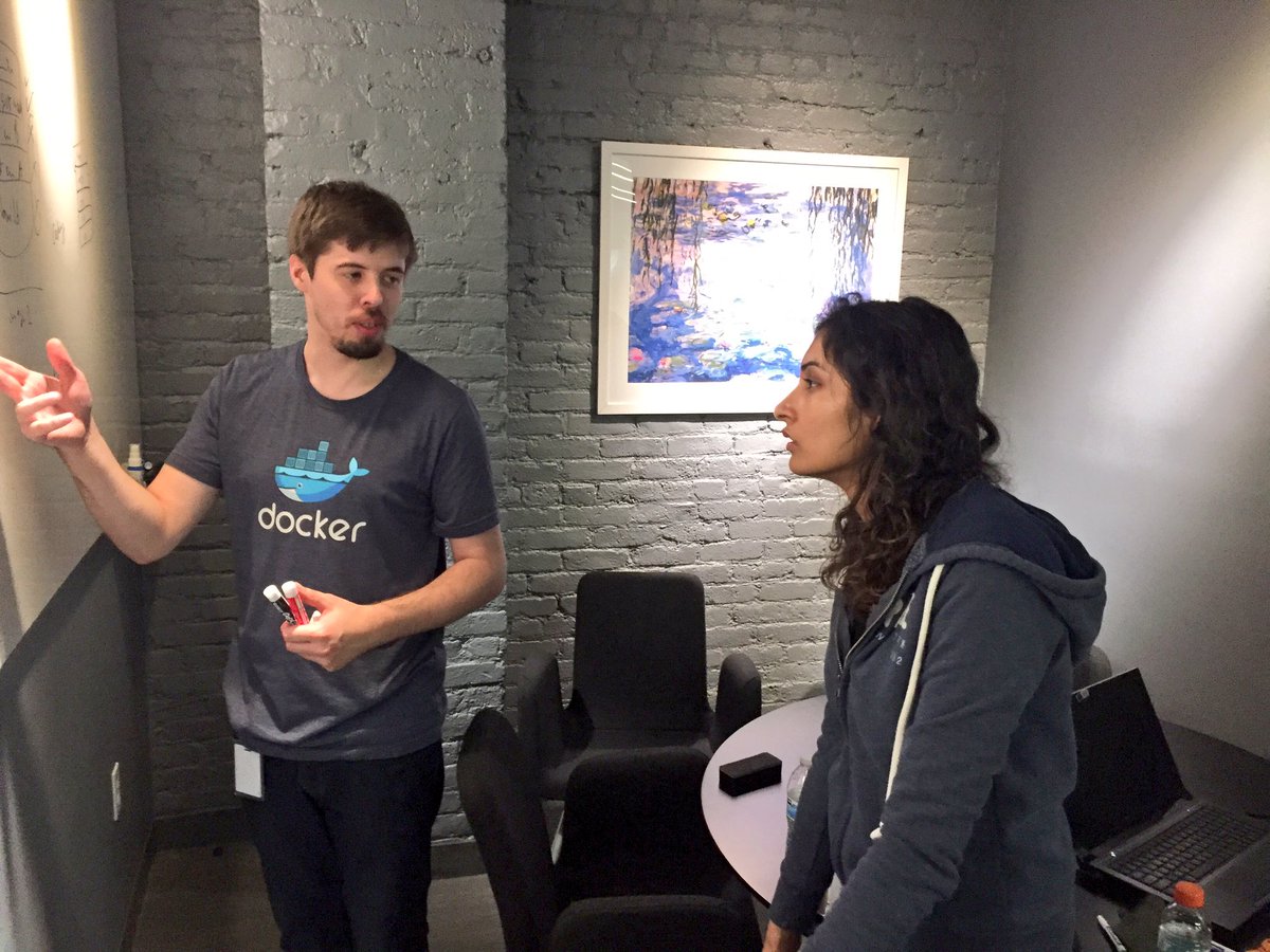 guillaumesalva's tweet photo. @docker hackathon at @holbertonschool , 24hours to build, ship and run amazing projects! Can't wait to see whales in @holberton_memes https://t.co/W1piRXMYyM