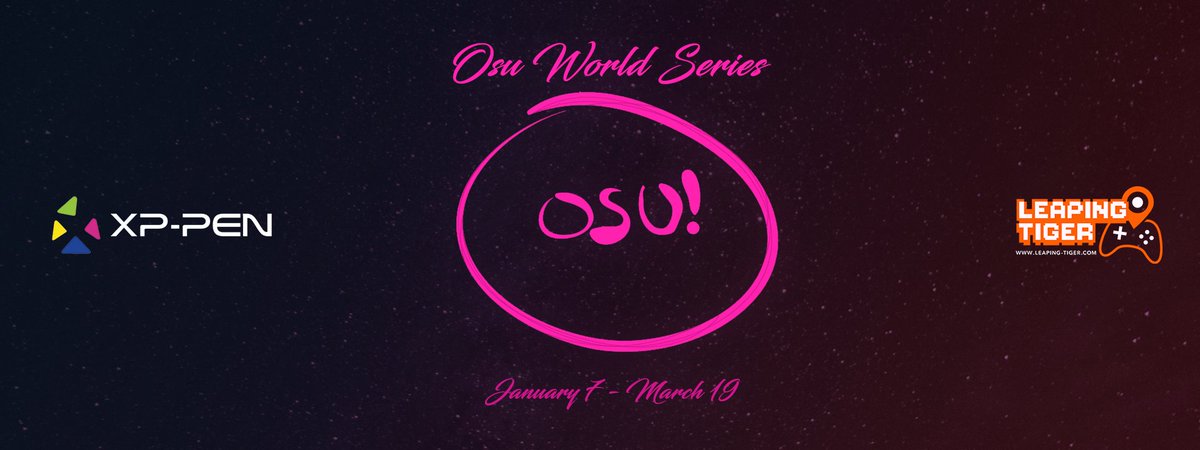 Dinosaur_NZ's tweet photo. Osu World Series coming at you! powered by @XPPen &amp; @LeapingTigerHQ https://t.co/w6czlRaaxx https://t.co/WyxI3HvNyI