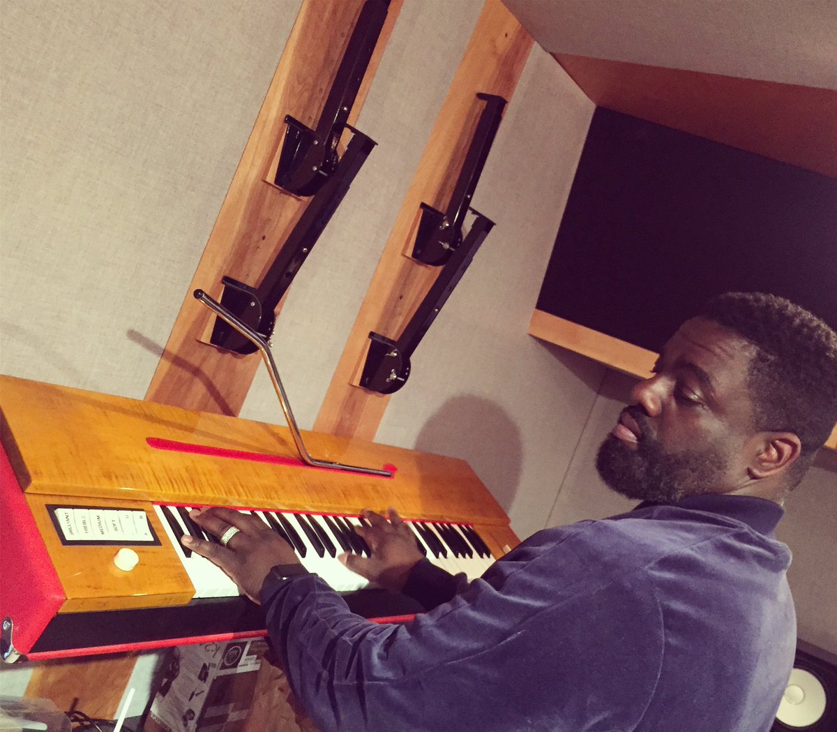 sidibe's tweet image. Please, make it funky. 😎 @warryncampbell you're a real 🦄 #continuecreating #clavinet #provemylove