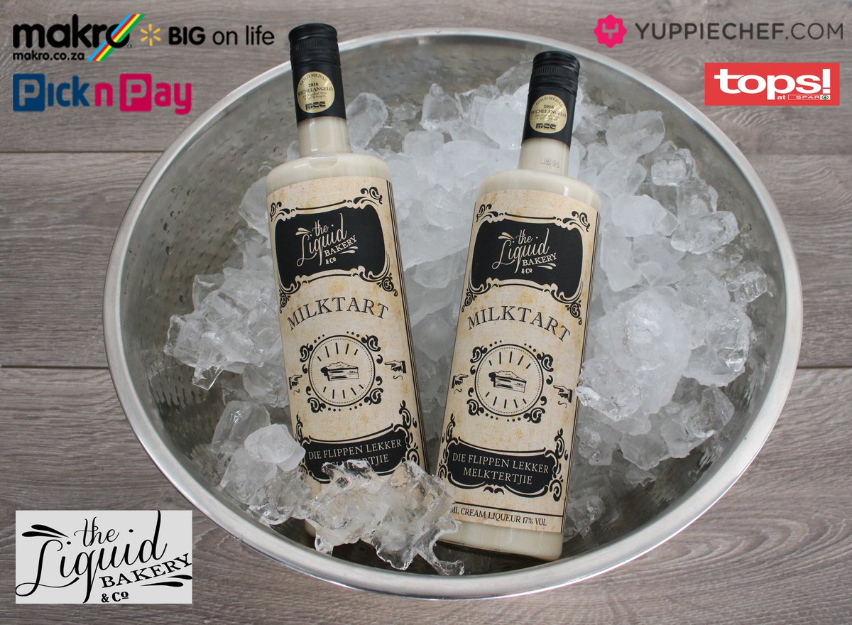 The Liquid Bakery &amp; Co -Milktart Vodka- Free tastings: Sat 11:30-1:30pm at TOPS Welgedacht, PNP Circle Centre, Table View Sat from 12-2pm