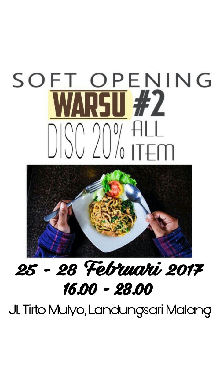 ayyokk guys kami tunggu ya. Jangan2 "ada cinta di warsu" <a href="/kuliner_/">Info Kuliner</a> <a href="/infokotamalang/">info kota malang</a> <a href="/infomalangraya/">Info Malang Raya</a> <a href="/infomalang/">Info Malang</a> <a href="/wiskulAREMA/">Wisata Kuliner Malang</a> <a href="/malangkuliner/">Malang Kuliner</a>