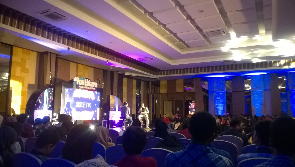 Komunitas Nyah Nyoh dan Garuk Sampah di acara dyouthizen <a href="/detikinet/">detikinet</a> <a href="/detikcom/">detikcom</a> #dyouthizen