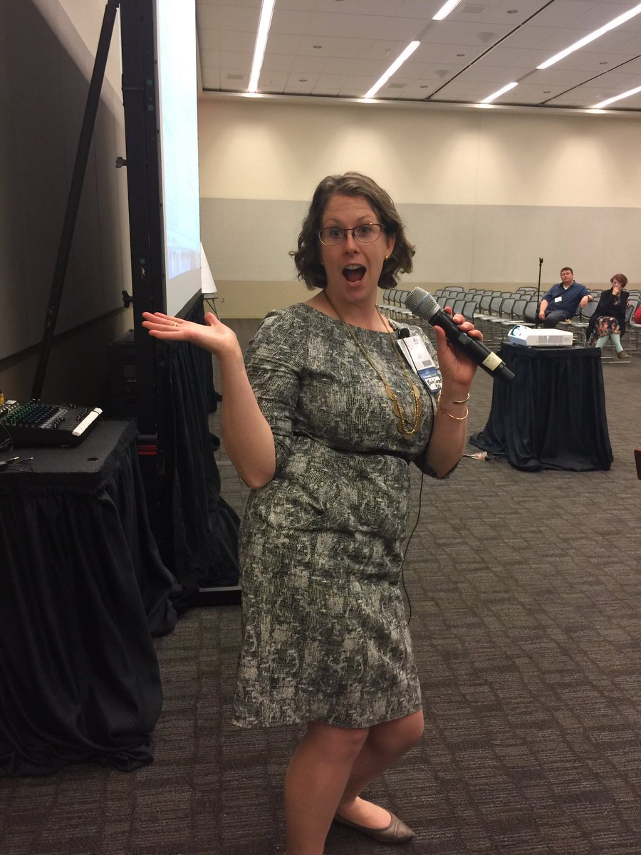 SoniaMKhunkhun's tweet image. Props to @achatburn-An Amazing job for @EarlyCareerSIG. Thank you for being our fearless leader for the past year!#hpm17 #hpmrookie17