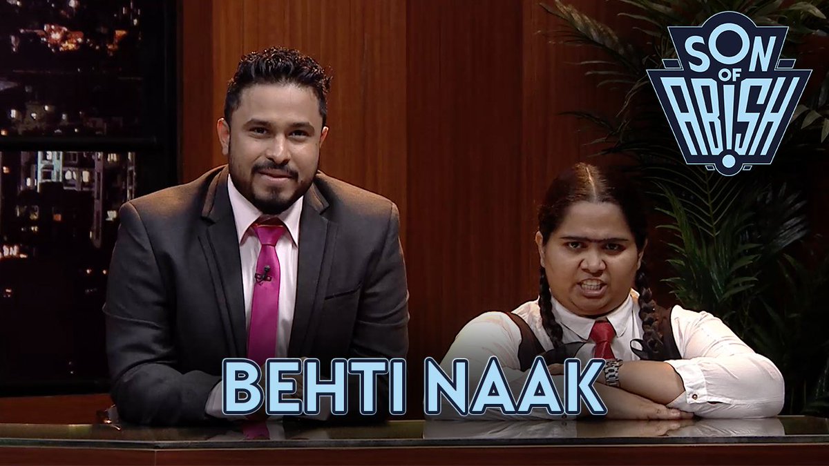 sumukhisuresh's tweet photo. Have you watched #BehtiNaak on #SonOfAbish? She has some pleasant thoughts on marriage.
#SastaFallon
https://t.co/2069mvzRgk https://t.co/OYKybhBTg1