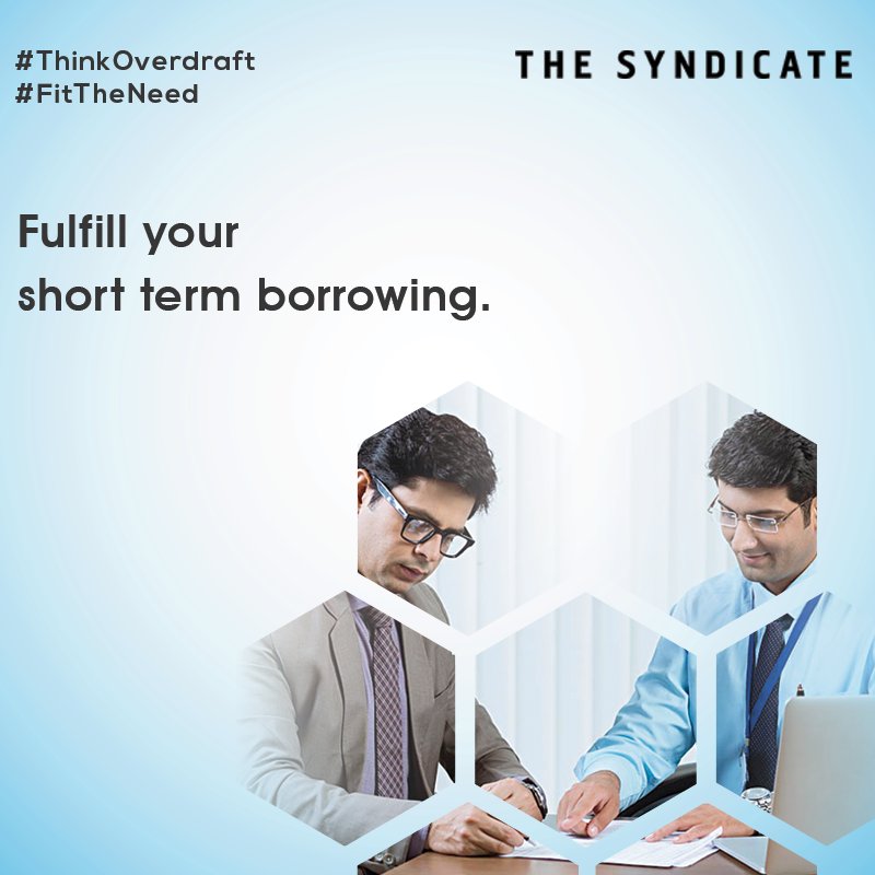 SyndicateTech4u's tweet image. Short term borrowings are no more a hassle. #ThinkOverdraft #FitTheNeed #TheSyndicate
thesyndicate.tech