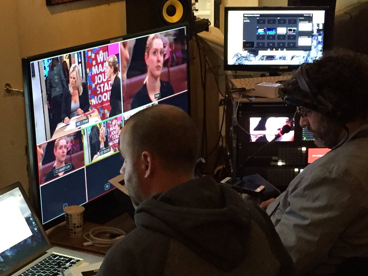 Ombouw <a href="/NRCafe/">NieuwRotterdamsCafe</a> tot TV-studio voor <a href="/AardigOnderweg/">Aardig Onderweg Award</a> Live opname. Bar wordt regiekamer.