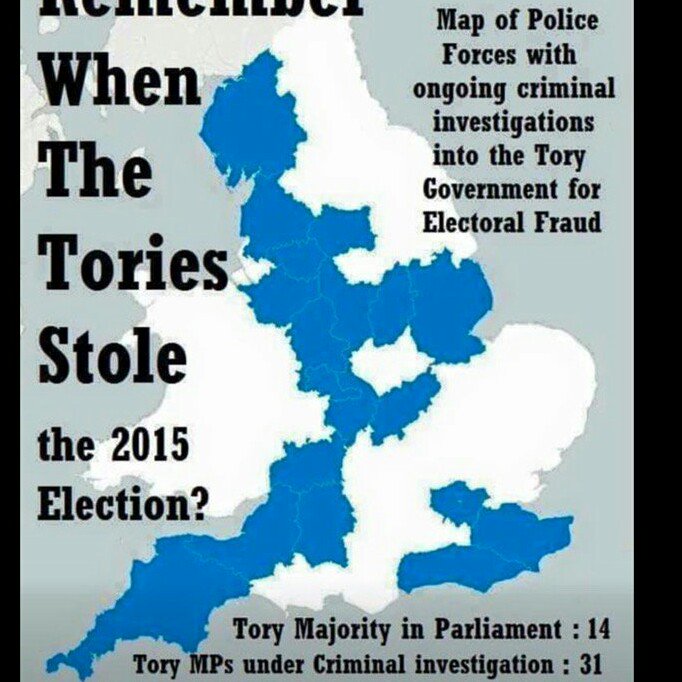 TigerTaggart's tweet photo. Media dwelling on #Copeland & #StokeCentral by-elections but huge #ToryElectionFraud story has not gone away. #GeneralElection2015 https://t.co/Iz8tCcUv99