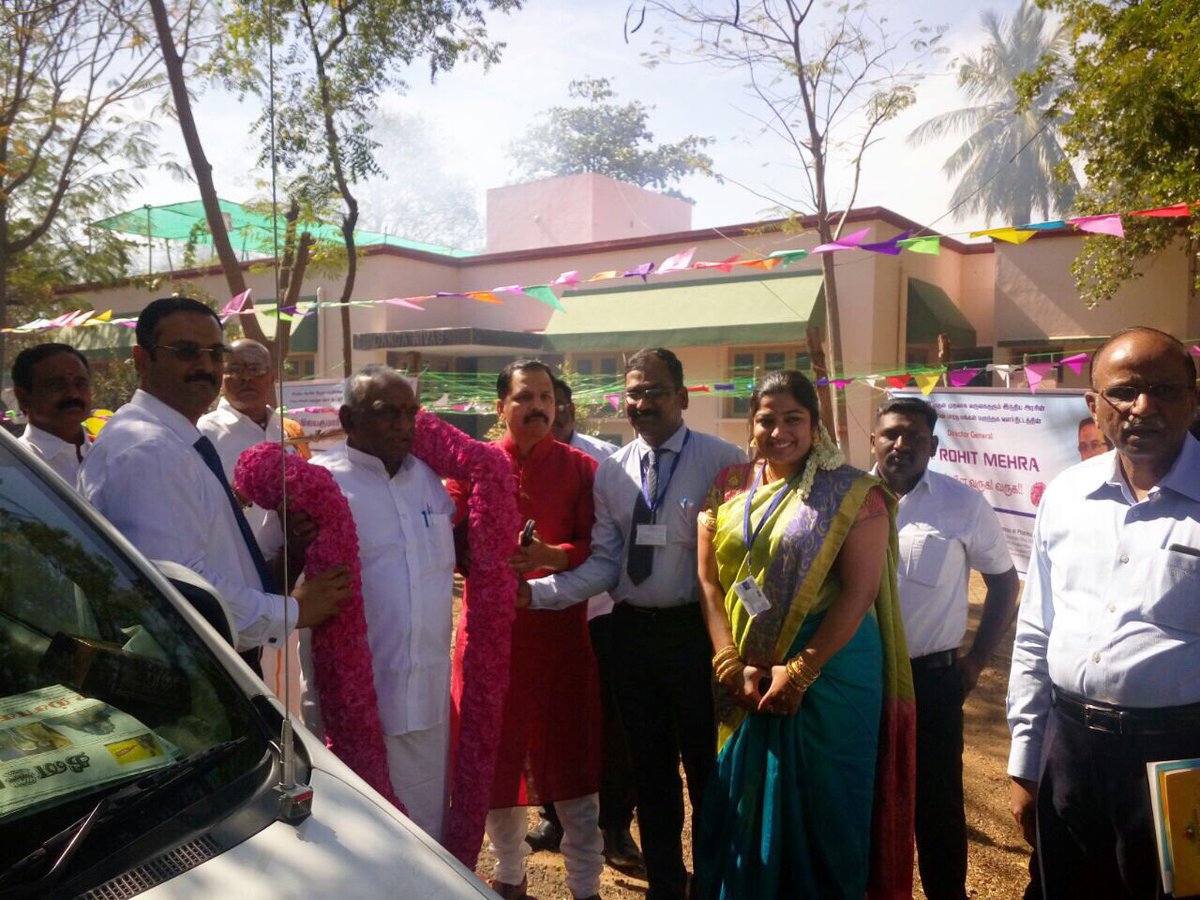 PonnaarrBJP's tweet photo. Today,inaugurated and given inaugural address on #PMBJP at Gandhigram -Rural University.@PIB_India @PMOIndia https://t.co/rZKaNiCcJ0